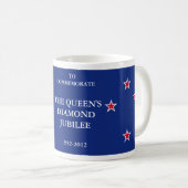 Mug Jubilé de diamant Nouvelle Zélande (Devant droit)
