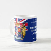 Mug Jubilé de diamant Nouvelle Zélande (Devant gauche)