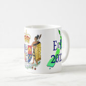 Mug Jubilé de diamant Nouvelle Zélande (Devant droit)