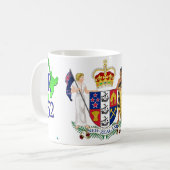 Mug Jubilé de diamant Nouvelle Zélande (Devant gauche)