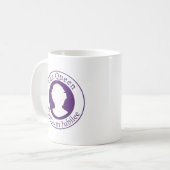 Mug Jubilé de la reine Elizabeth Platinum - La reine (Devant gauche)