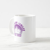 Mug Jubilé de platine 1952-2022 Commémoratif  (Devant gauche)