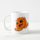 Mug JubJub orange heureux (Gauche)