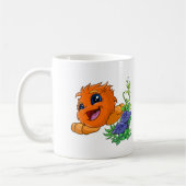 Mug JubJub orange heureux au central de Neopia (Gauche)