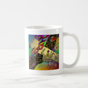 Mug Judaica Purim Esther Célébration Art Imprimer