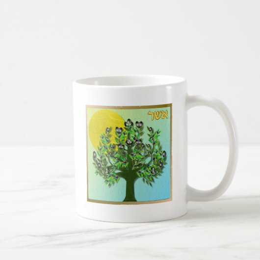 Mug Judée 12 tribus Israël Asher (Droite)