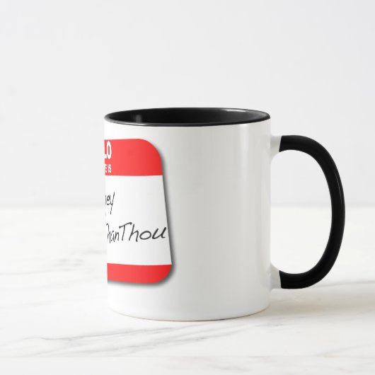 Mug Judgey McHolierthanthou (Droite)