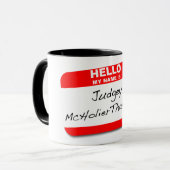 Mug Judgey McHolierthanthou (Devant gauche)