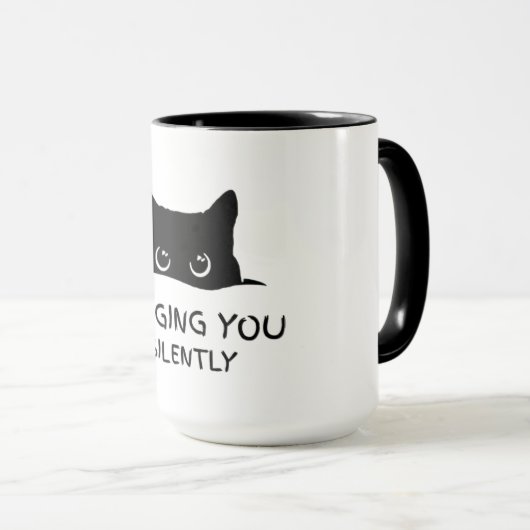 Mug Judging You Silently (Devant droit)