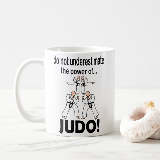 Mug Judo Arts Martiaux Sport Karaté Judo (Avec donut)
