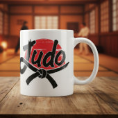 Mug Judo - Black Belt -Rising Sun