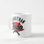 Mug Judo - Black Belt -Rising Sun (Devant gauche)