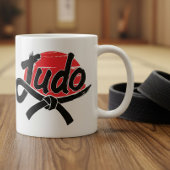 Mug Judo - Ceinture noire - Soleil levant