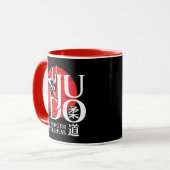 Mug Judo -Kanji, Soleil Levant (Devant gauche)
