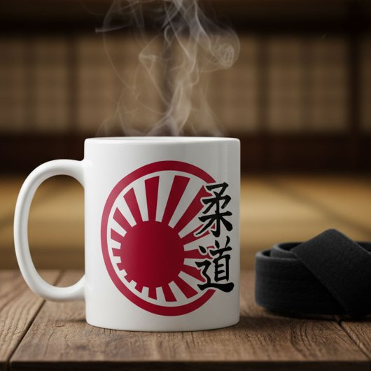 Mug Judo Kanji - Soleil Levant