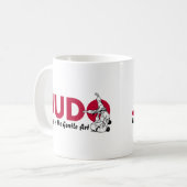 Mug Judo - Voie de l'Art Doux | Conception d'Arts Mart (Devant gauche)