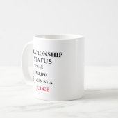 Mug Juge de statut relationnel (Devant gauche)