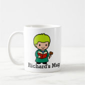 Mug Juge mignon avec Book et Gavel (Gauche)