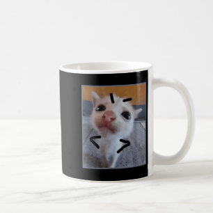 Mug Jugement Kitty Funny Amoureux des chats Angry Kitt