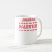 Mug Juger Est Mon Valentin Saint-Valentin Drôle Jug (Devant droit)