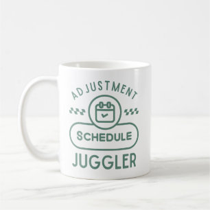 Mug Juggleur de calendrier d'ajustement