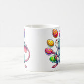 Mug Juggling de rat cool pour femmes Pâques (Centre)