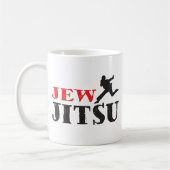 Mug Juif Jitsu - humour juif drôle (Gauche)
