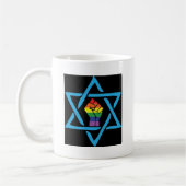 Mug Juif noir gai (Gauche)