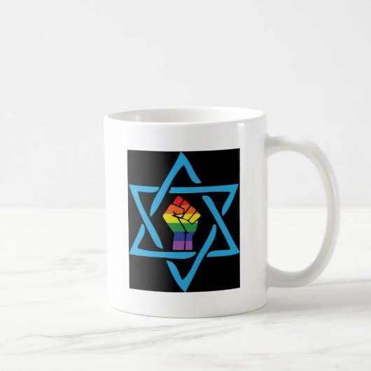Mug Juif noir gai (Droite)