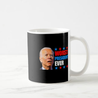 Mug Juillet Trump Élection 2024 Le pire président jama