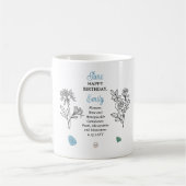 Mug Juin Rose et allaitement de miel (Gauche)