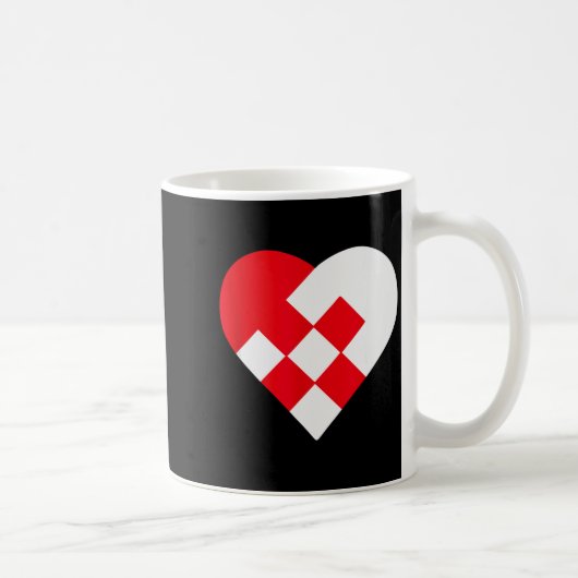 Mug Julehjerte Danish Pleated Christmas Hearts  (Droite)