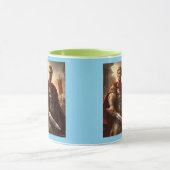 Mug Jules César vert et azur (Centre)