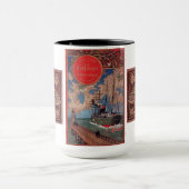 MUG JULES VERNE "TWO COVERS" (1878 & 1898) (Centre)