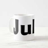 Mug Julie (Devant gauche)