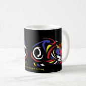 Mug Julie de Graag Chat de coupe (Devant droit)