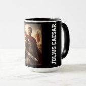 Mug Julius Caesar black (Devant droit)