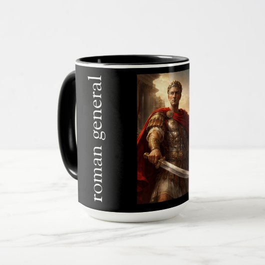 Mug Julius Caesar black (Devant gauche)