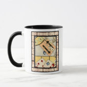 Mug Jumbled Assortiment of Games of Chance (Gauche)