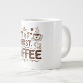 Mug Jumbo 20 oz pour les amateurs de café (Devant droit)