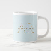 Mug Jumbo 20oz ・ Dôme Vert de Madinah Aquarelle (Droite)