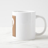 MUG JUMBO BLANCHE I LOVE CHOCOLAT (Droite)