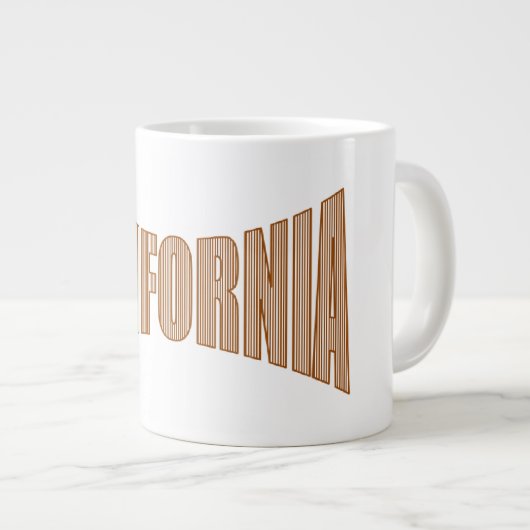 MUG  JUMBO  CALIFORNIA (Devant droit)