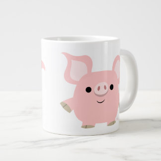 Mug Jumbo Cochon de Dessin Animé Mignon