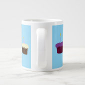 Mug Jumbo Cupcakes d'anniversaire (Dos)