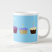 Mug Jumbo Cupcakes d'anniversaire (Droite)