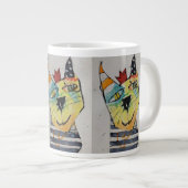 Mug Jumbo Happy Happy (Devant droit)