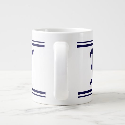 Mug Jumbo initial Customisé (Dos)
