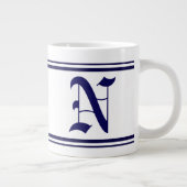 Mug Jumbo initial Customisé (Droite)