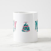 Mug Jumbo Noël Pastel Joyeux (Devant)